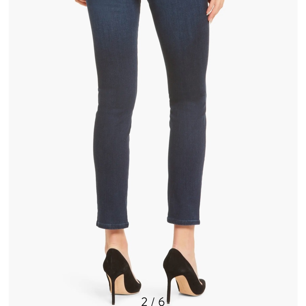 AG Prima Mid Rise Stretch Ankle Cigarette Jeans